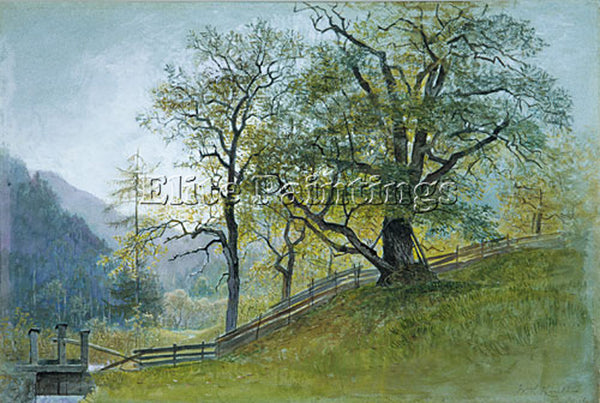 WILLIAM STANLEY HASELTINE VAHM IN TYROL NEAR BRIXEN ARTIST PAINTING REPRODUCTION
