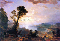 HUDSON RIVER HEADWAY BY ASHER BROWN DURAND ARTIST PAINTING REPRODUCTION HANDMADE