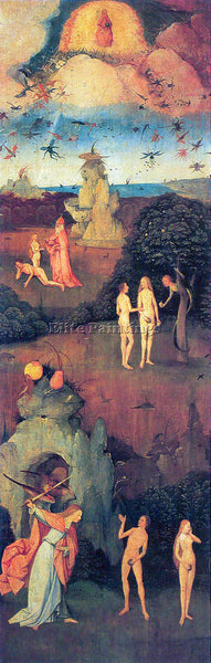 BOSCH HELL DETAIL 1  ARTIST PAINTING REPRODUCTION HANDMADE OIL CANVAS REPRO WALL