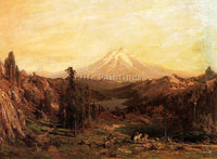 THOMAS HILL MOUNT SHASTA AND CASTLE LAKE CALIFORNIA ARTIST PAINTING REPRODUCTION