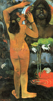 GAUGUIN HINA TEFATAU ARTIST PAINTING REPRODUCTION HANDMADE OIL CANVAS REPRO WALL