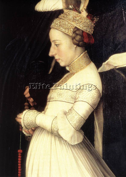HANS HOLBEIN THE YOUNGER DARMSTADT MADONNA DETAIL 3 ARTIST PAINTING REPRODUCTION