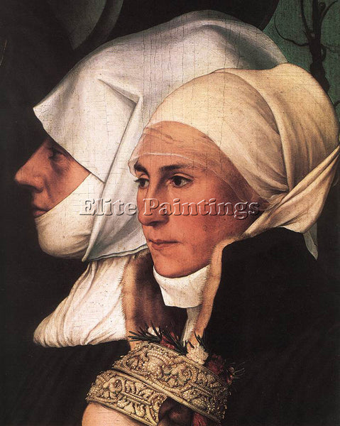 HANS HOLBEIN THE YOUNGER DARMSTADT MADONNA DETAIL 4 ARTIST PAINTING REPRODUCTION