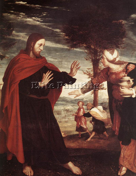 HANS HOLBEIN THE YOUNGER NOLI ME TANGERE DETAIL 1 ARTIST PAINTING REPRODUCTION