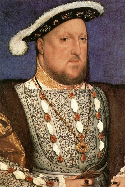 HANS HOLBEIN THE YOUNGER PORTRAIT OF HENRY VIII 2 ARTIST PAINTING REPRODUCTION