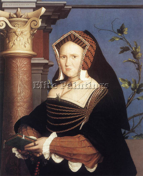 HANS HOLBEIN THE YOUNGER PORTRAIT OF LADY MARY GUILDFORD2 ARTIST PAINTING CANVAS