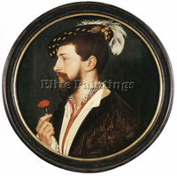 HANS HOLBEIN THE YOUNGER PORTRAIT OF SIMON GEORGE ARTIST PAINTING REPRODUCTION