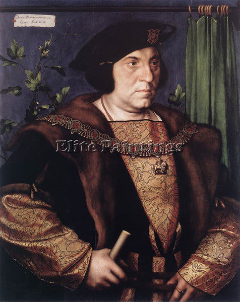 HANS HOLBEIN THE YOUNGER PORTRAIT OF SIR HENRY GUILDFORD ARTIST PAINTING CANVAS