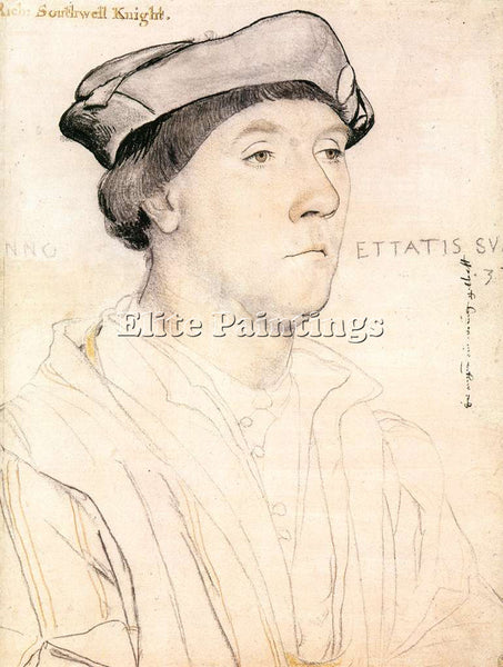 HANS HOLBEIN THE YOUNGER PORTRAIT OF SIR RICHARD SOUTHWELL ARTIST PAINTING REPRO