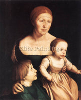HANS HOLBEIN THE YOUNGER THE ARTIST S FAMILY ARTIST PAINTING HANDMADE OIL CANVAS