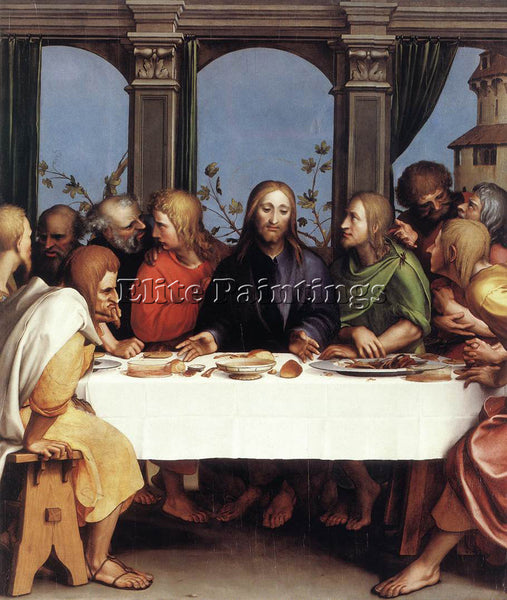 HANS HOLBEIN THE YOUNGER THE LAST SUPPER ARTIST PAINTING REPRODUCTION HANDMADE