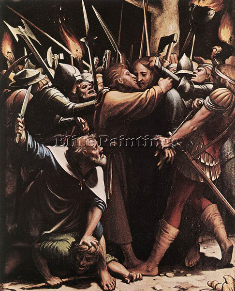 HANS HOLBEIN THE YOUNGER THE PASSION DETAIL 3 ARTIST PAINTING REPRODUCTION OIL
