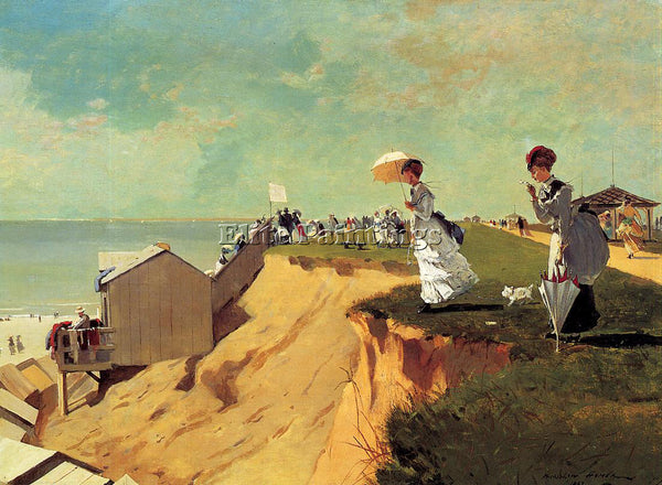 WINSLOW HOMER LONG BRANCH NEW JERSEY ARTIST PAINTING REPRODUCTION HANDMADE OIL