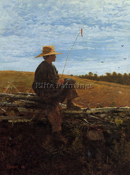 WINSLOW HOMER ON GUARD ARTIST PAINTING REPRODUCTION HANDMADE CANVAS REPRO WALL