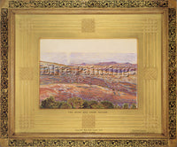 WILLIAM HOLMAN HUNT HUNT WH THE DEAD SEA FROM SILOAM ARTIST PAINTING HANDMADE
