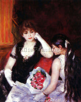 RENOIR IN THE LOGE ARTIST PAINTING REPRODUCTION HANDMADE CANVAS REPRO WALL DECO