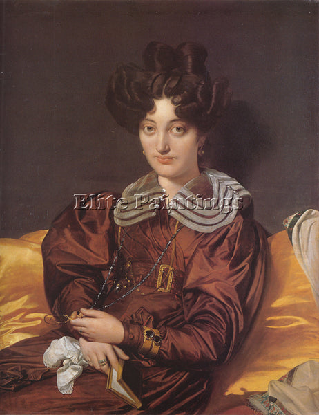 JEAN-AUGUSTE DOMINIQUE INGRES MADAME MARIE MARCOTTE ARTIST PAINTING REPRODUCTION