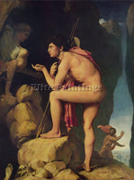 JEAN AUGUSTE DOMINIQUE INGRES OEDIPUS AND THE SPHINX ARTIST PAINTING HANDMADE