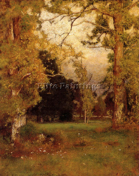 GEORGE INNESS LATE AFTERNOON ARTIST PAINTING REPRODUCTION HANDMADE CANVAS REPRO