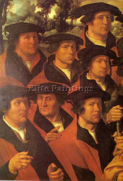 FLEMISH JACOBSZ DIRCK FLEMISH 1497 1567 ARTIST PAINTING REPRODUCTION HANDMADE
