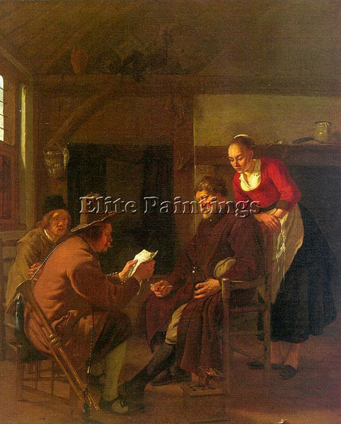 DUTCH JONGH LUDOLF DE DUTCH 1616 1679 ARTIST PAINTING REPRODUCTION HANDMADE OIL