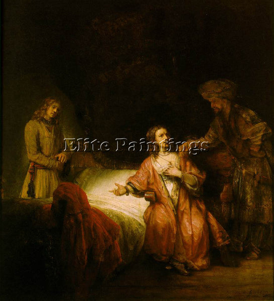 REMBRANDT JOSEPH ACCUSED BY POTIPHARS WIFE ARTIST PAINTING REPRODUCTION HANDMADE