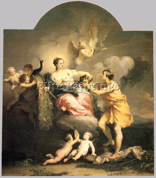 ITALIAN JUNO RECEIVING THE FEAD OF ARGOS ARTIST PAINTING REPRODUCTION HANDMADE