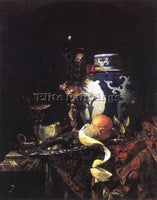 WILLEM KALF STILL LIFE WITH A LATE MING GINGER JAR ARTIST PAINTING REPRODUCTION