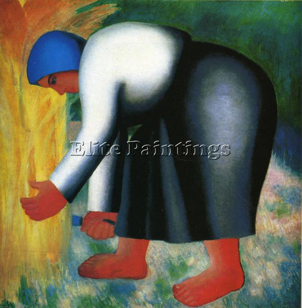 KAZIMIR MALEVICH MALE10 ARTIST PAINTING REPRODUCTION HANDMADE CANVAS REPRO WALL