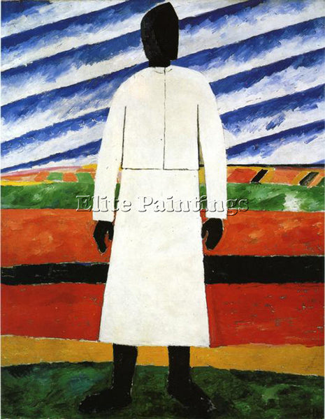 KAZIMIR MALEVICH MALE13 ARTIST PAINTING REPRODUCTION HANDMADE CANVAS REPRO WALL