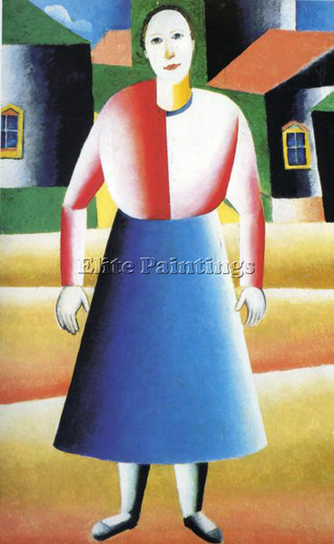 KAZIMIR MALEVICH MALE16 ARTIST PAINTING REPRODUCTION HANDMADE CANVAS REPRO WALL