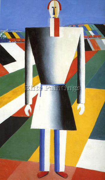 KAZIMIR MALEVICH MALE17 ARTIST PAINTING REPRODUCTION HANDMADE CANVAS REPRO WALL