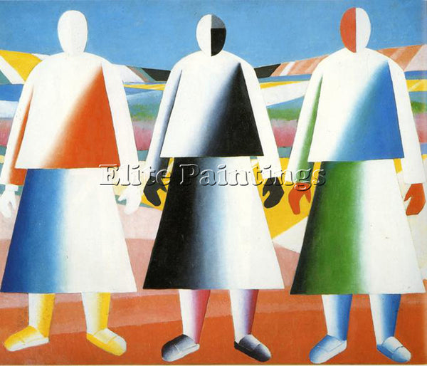KAZIMIR MALEVICH MALE26 ARTIST PAINTING REPRODUCTION HANDMADE CANVAS REPRO WALL