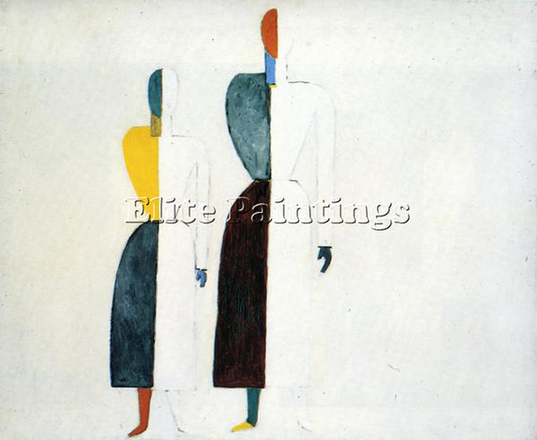 KAZIMIR MALEVICH MALE32 ARTIST PAINTING REPRODUCTION HANDMADE CANVAS REPRO WALL