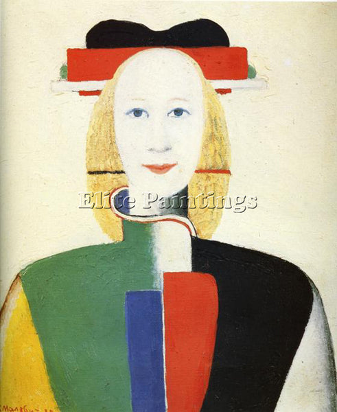 KAZIMIR MALEVICH MALE40 ARTIST PAINTING REPRODUCTION HANDMADE CANVAS REPRO WALL