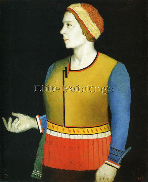 KAZIMIR MALEVICH MALE45 ARTIST PAINTING REPRODUCTION HANDMADE CANVAS REPRO WALL