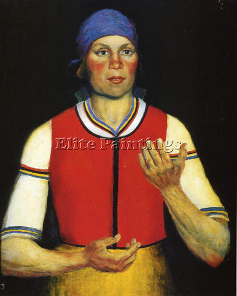 KAZIMIR MALEVICH MALE46 ARTIST PAINTING REPRODUCTION HANDMADE CANVAS REPRO WALL