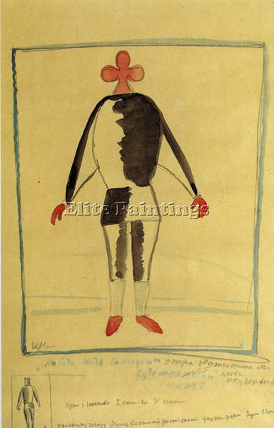 KAZIMIR MALEVICH MALE102 ARTIST PAINTING REPRODUCTION HANDMADE CANVAS REPRO WALL