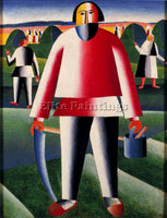 KAZIMIR MALEVICH MALE139 ARTIST PAINTING REPRODUCTION HANDMADE CANVAS REPRO WALL