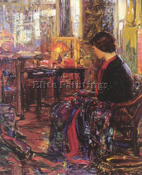 AMERICAN KLEITSCH JOSEPH A AMERICAN 1885 1931 ARTIST PAINTING REPRODUCTION OIL