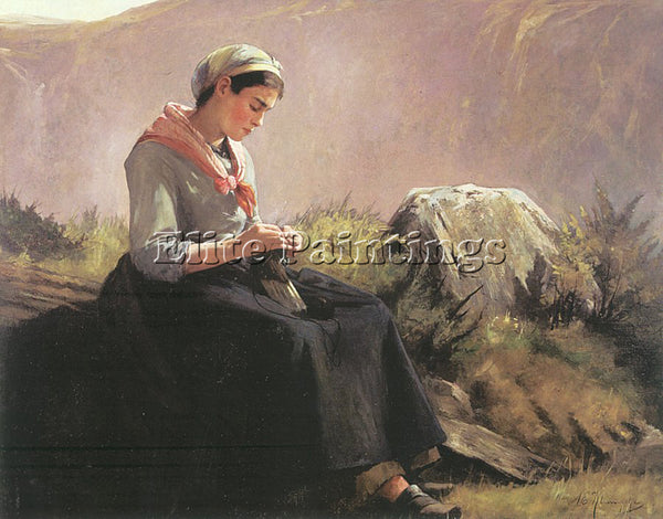 AMERICAN KLUMPKE ANNA ELIZABETH AMERICAN 1856 1942 ARTIST PAINTING REPRODUCTION