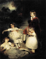 SIR THOMAS LAWRENCE PORTRAIT OF THE CHILDREN OF JOHN ANGERSTEIN ARTIST PAINTING
