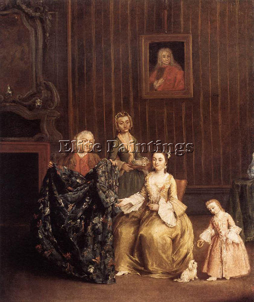 PIETRO LONGHI THE TAILOR ARTIST PAINTING REPRODUCTION HANDMADE CANVAS REPRO WALL