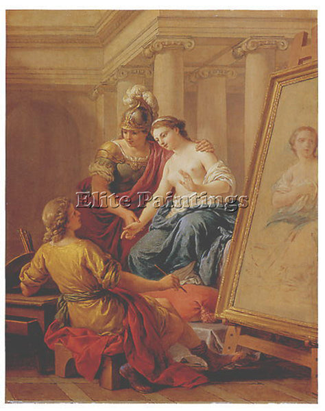 LOUIS LAGRENEE UNKNOWN ARTIST PAINTING REPRODUCTION HANDMADE CANVAS REPRO WALL