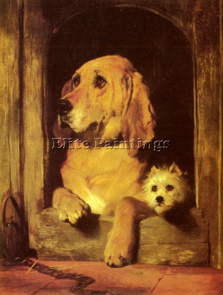 SIR EDWIN HENRY LANDSEER DIGNITY AND IMPUDENCE ARTIST PAINTING REPRODUCTION OIL