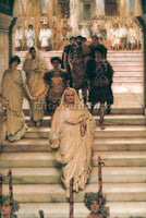 SIR LAWRENCE ALMA-TADEMA THE TRIUMPH OF TITUS ARTIST PAINTING REPRODUCTION OIL