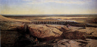EDWARD LEAR DAMASCUS ARTIST PAINTING REPRODUCTION HANDMADE OIL CANVAS REPRO WALL