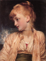 LEIGHTON FREDERIC GULNIHAL 1886 ARTIST PAINTING REPRODUCTION HANDMADE OIL CANVAS