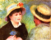RENOIR LES CANOTIERS ARTIST PAINTING REPRODUCTION HANDMADE OIL CANVAS REPRO WALL