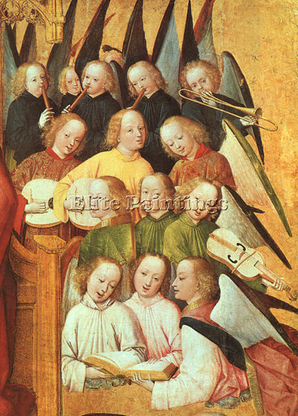 GERMAN LIFE OF THE VIRGIN MASTER OF THE GERMAN ACTIVE 1460 1480 1 ARTIST CANVAS